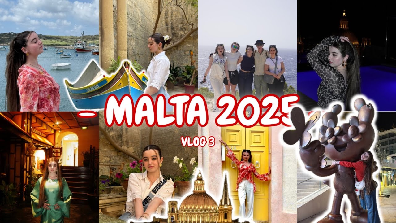 MALTA INTERNSHIP 2025 || Yasmine’s Life