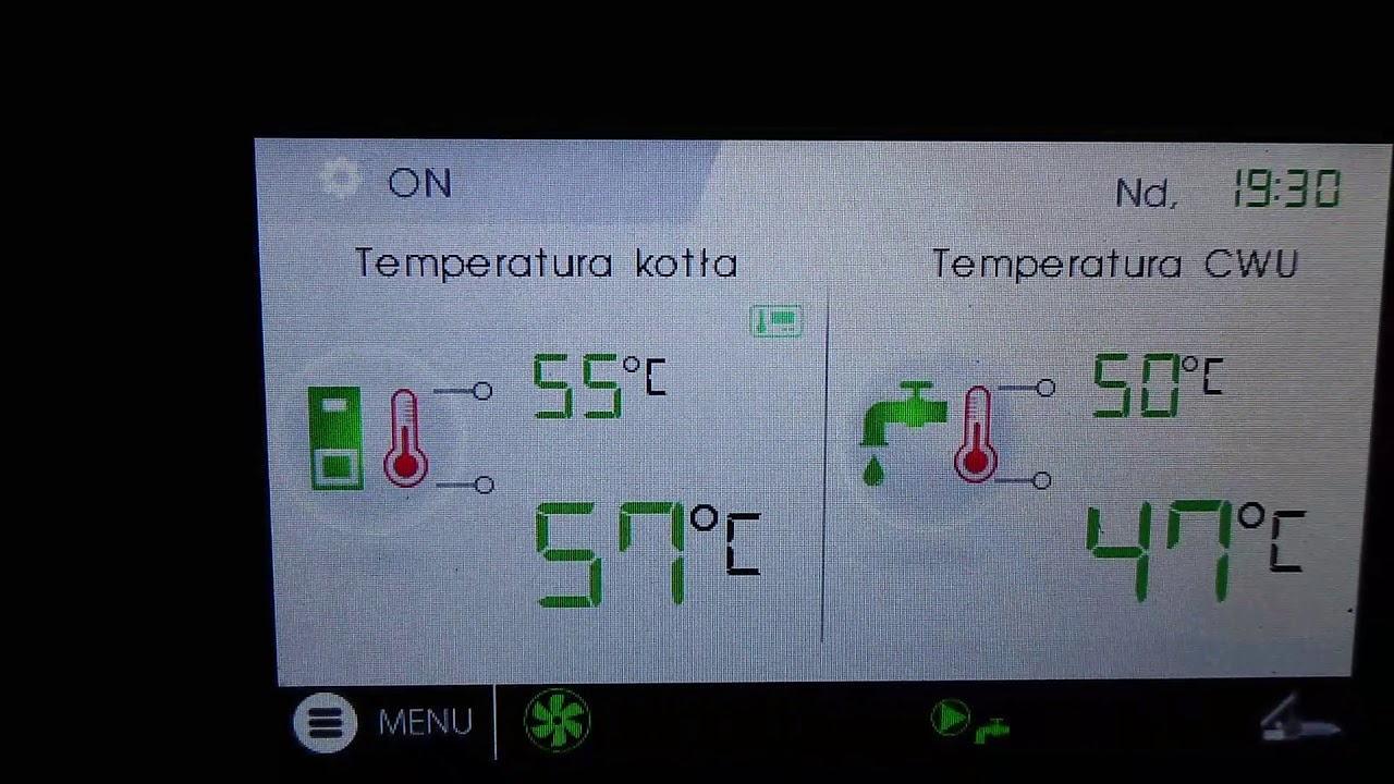 Kostrzewa EEI PELLETS 10KW _ 2 _ Moja kotłownia - modulowanie mocy palnika, wielkość płomienia