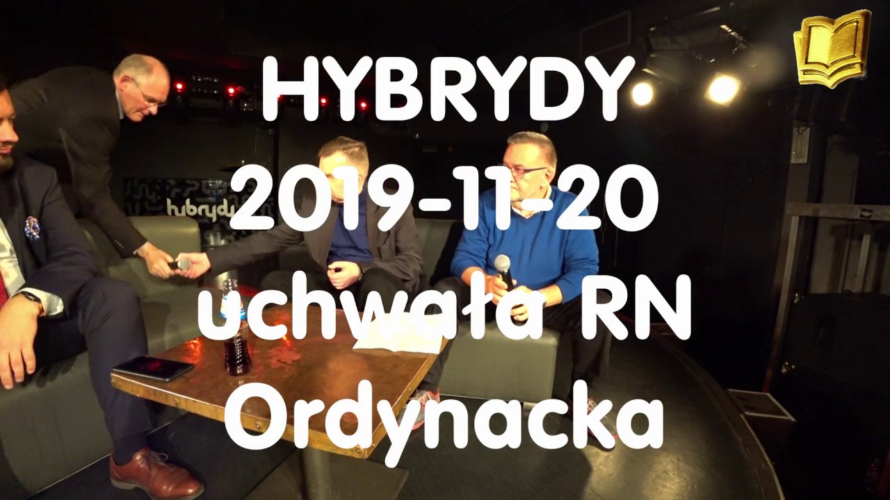 Uchwała Rady Naczelnej Stowarzyszenia Ordynacka 2019-11-20