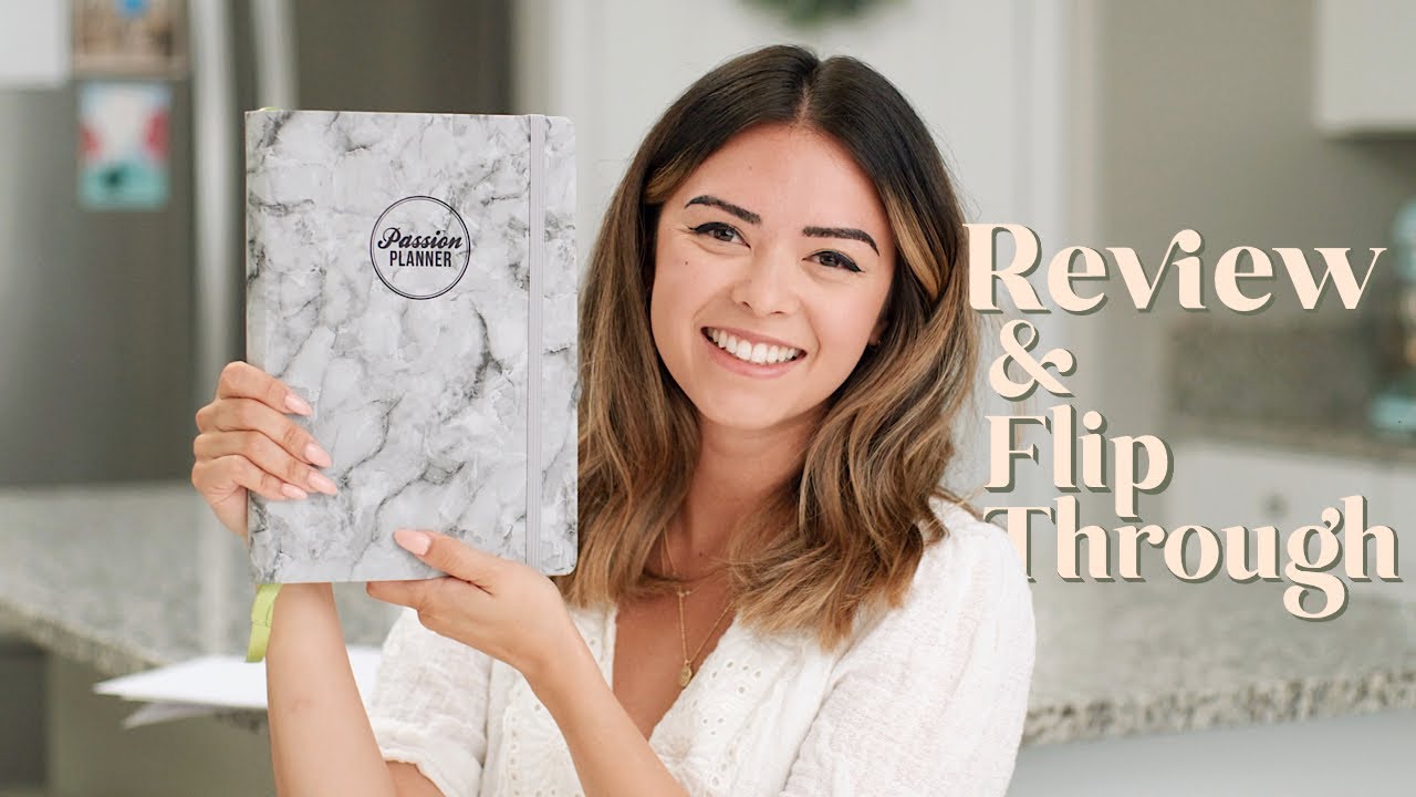 Passion Planner 2021 Spring Collection: NEW Undated Planner Review + Flip Through + Giveaway