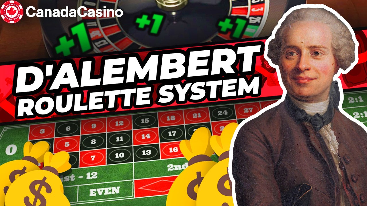 D'Alambert Roulette Strategy explained!