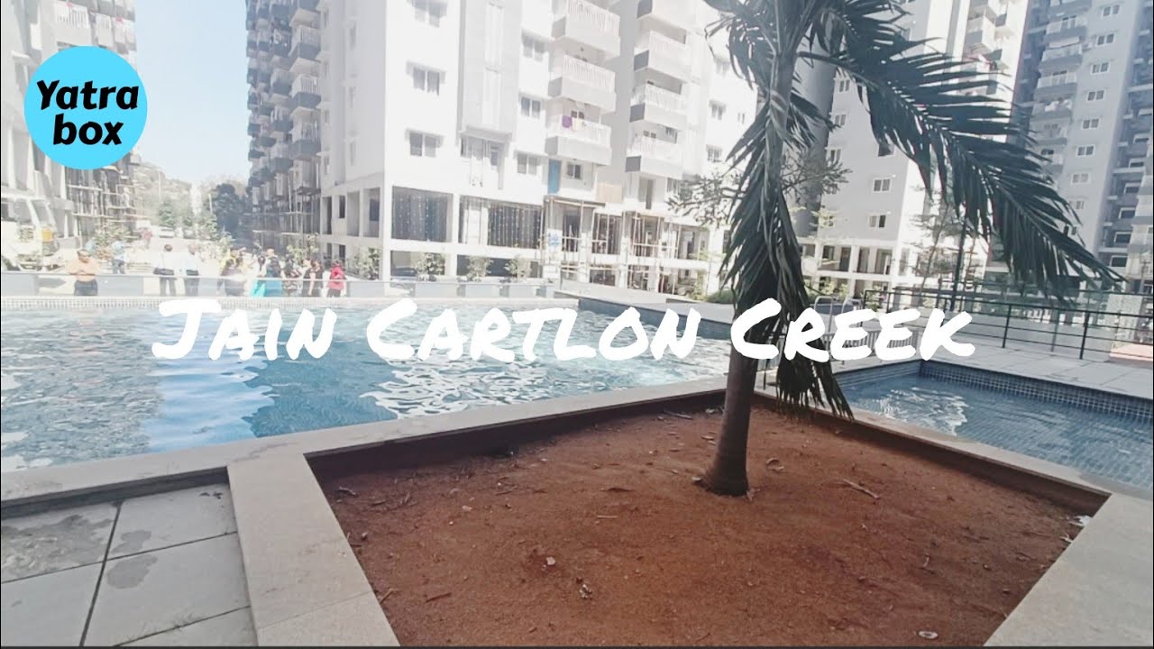 Jain Cartlon Creek, Manikonda Hyderabad | Luxury Amenities| Gym Swimming Pool | Super Market