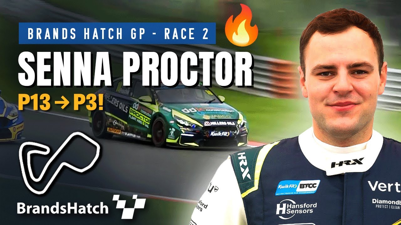 Senna Proctor’s 10-Place Charge at Brands Hatch | Onboard Action