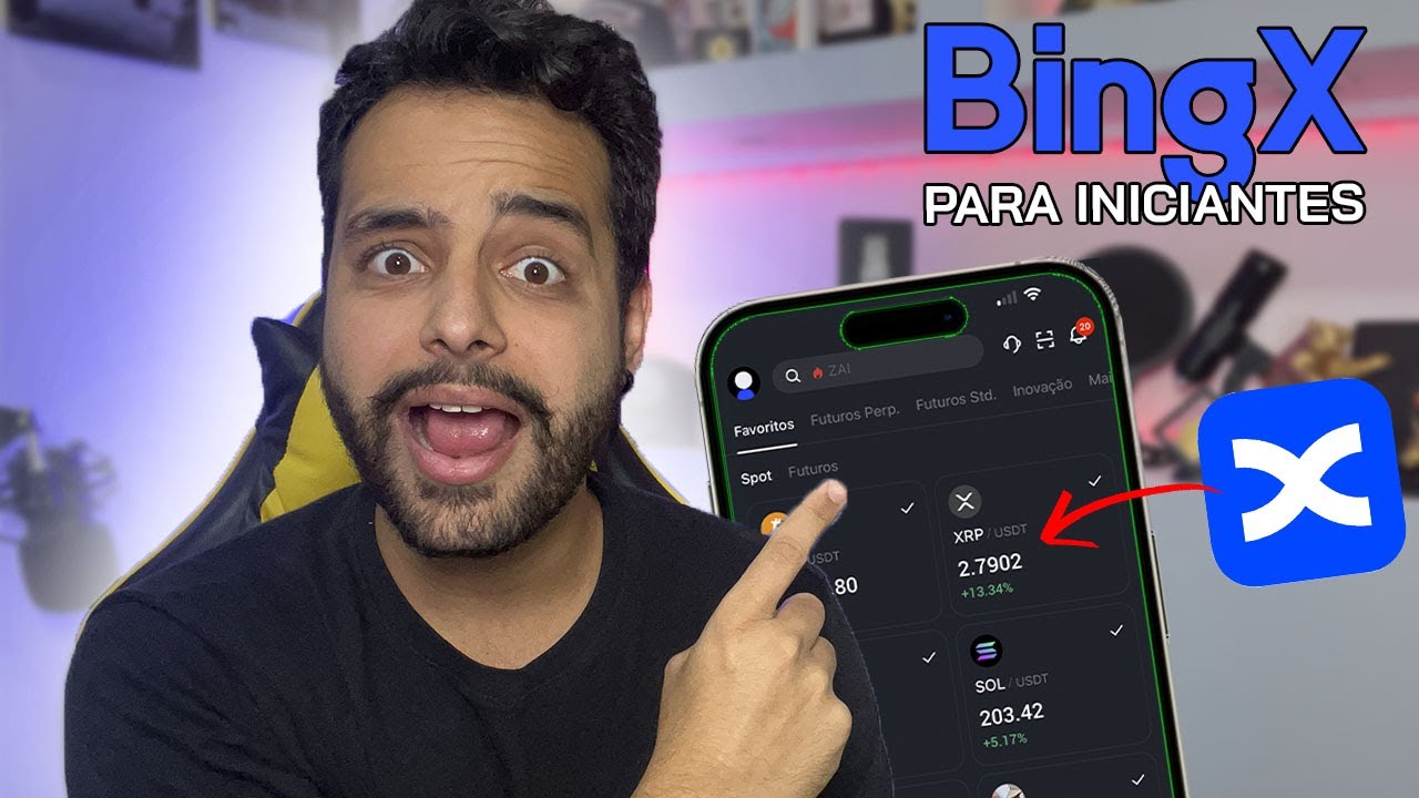 Tutorial: BingX 2025 Primeiros Passos - Compre e Negocie Criptos SEM KYC