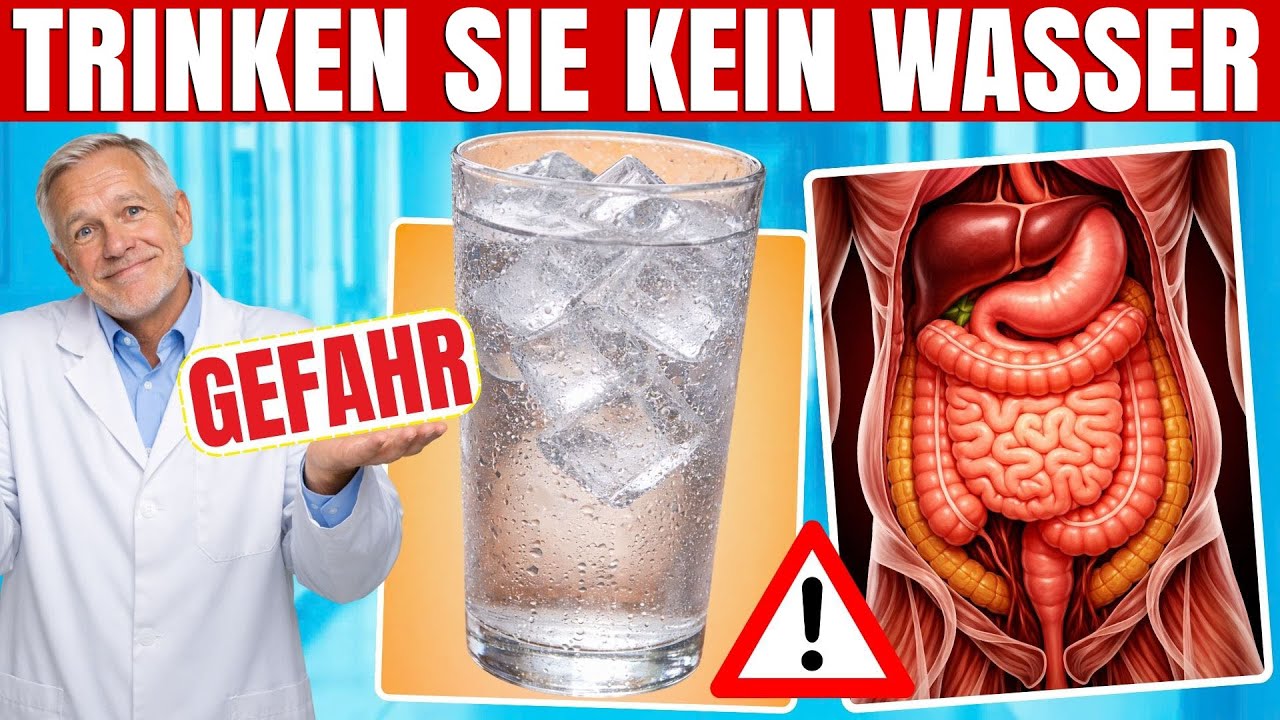 Weil Sie Wasser falsch trinken, fühlen Sie sich ständig hungrig