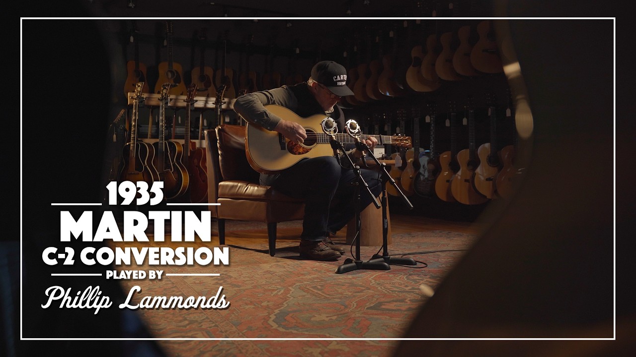 1935 Martin C-2 Conversion | Phillip Lammonds | Live at Carter Vintage Guitars | Nashville, TN