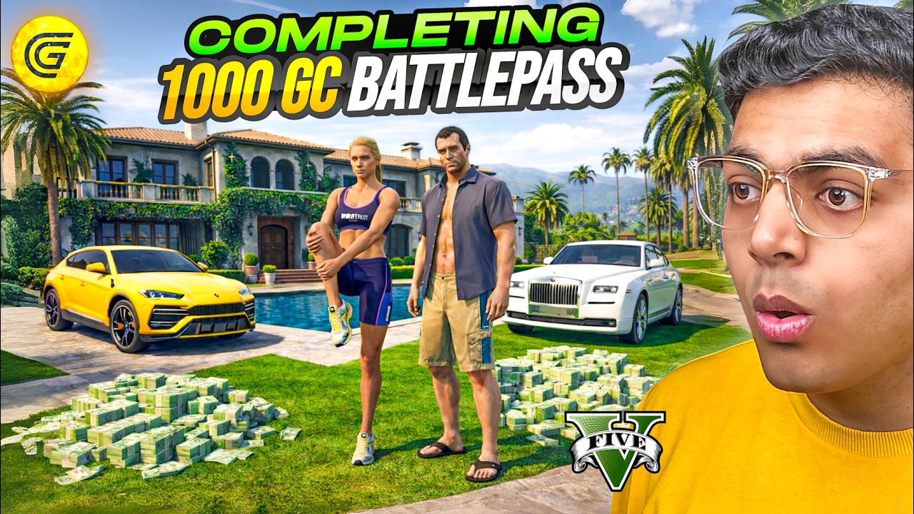 I Spent 1000+ GC To Complete The BattlePass in GTA 5 RP 😱 | GTA 5 Grand RP Spring Battlepass 2026 🔥