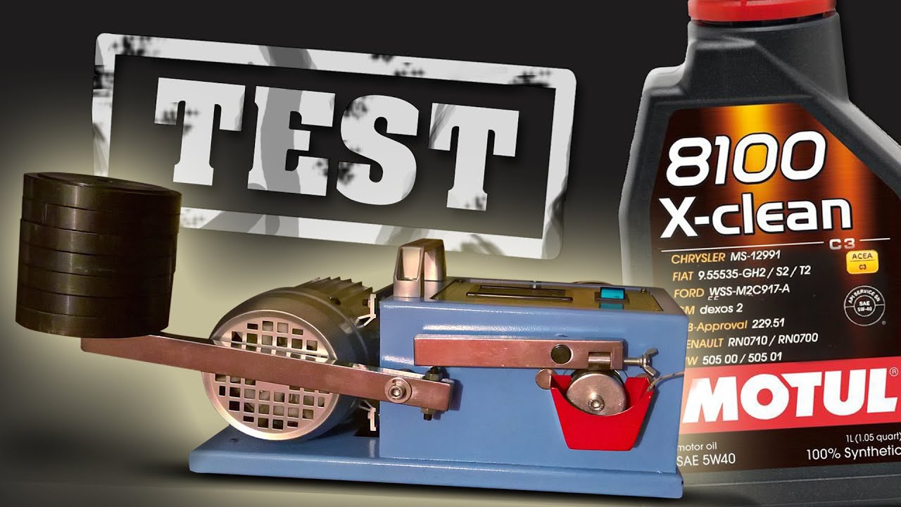 Motul 8100 X-Clean 5W40 Тест моторного масла Piotr Tester