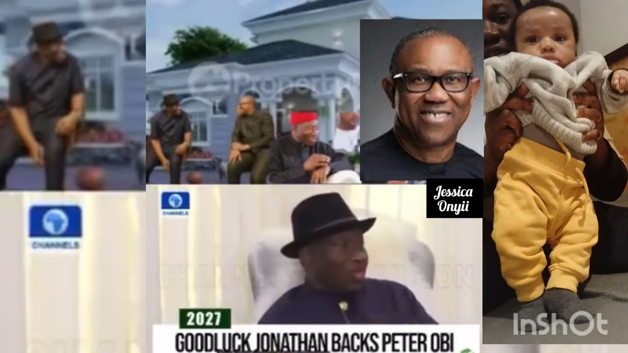 Listen why former president Jonathan backs and supports Peter obi for president