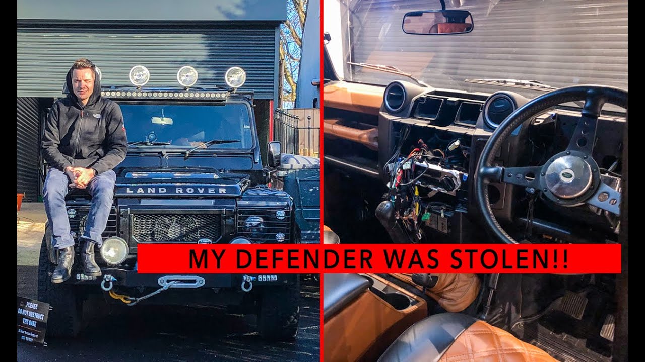 Land Rover Defender Stolen - The Easiest Car In The World To Steal?