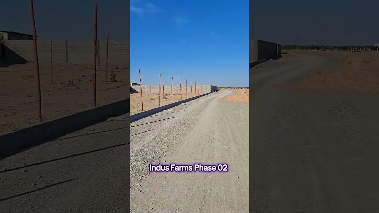 Indus Farms Phase 02 New Update 1000 Sq Yards Booking Start from 02 Lacs Total Cost 12 Lacs