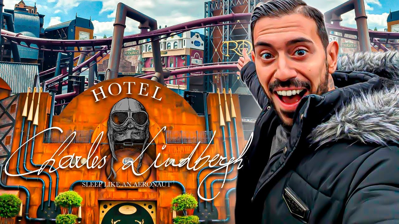 Así es el Hotel CHARLES LINDBERGH 🇩🇪 Phantasialand