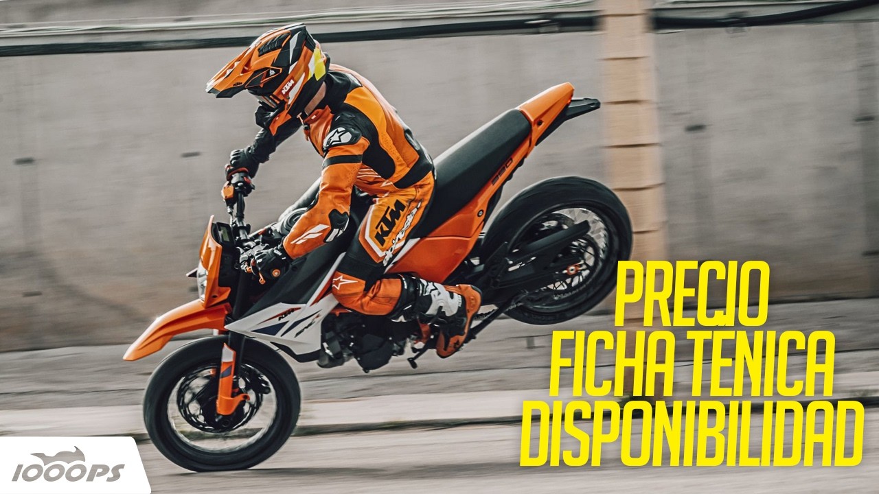 KTM 125 & 390 SMC-R 2025! KTM confirma las sospechas