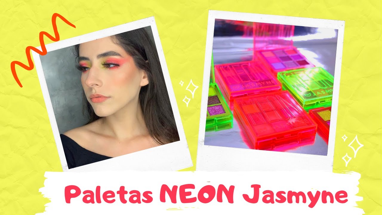 TESTANDO AS PALETAS NEON DA JASMYNE