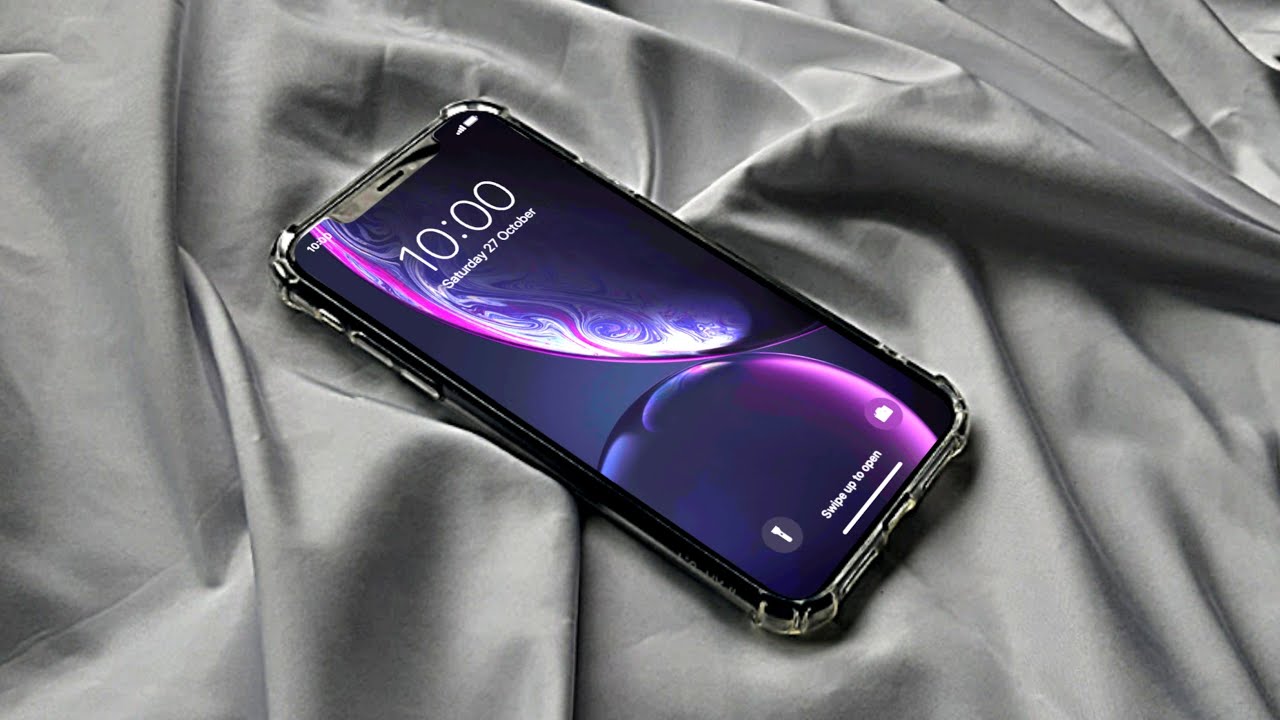 Распаковка iPhone XR BLACK 128 ГБ в 2021 году! * новая коробка 💦🌌🌈