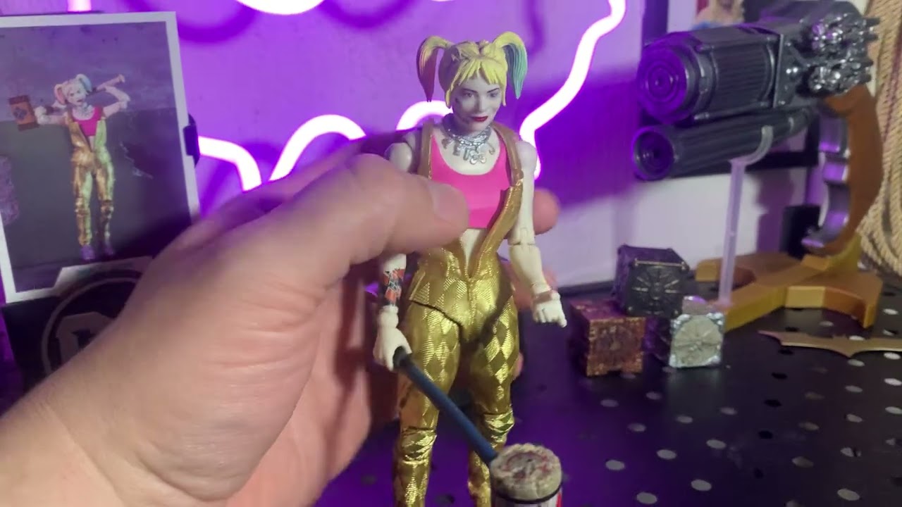 DC Multiverse, Harley Quinn from the movie, birds of prey by McFarlane toys