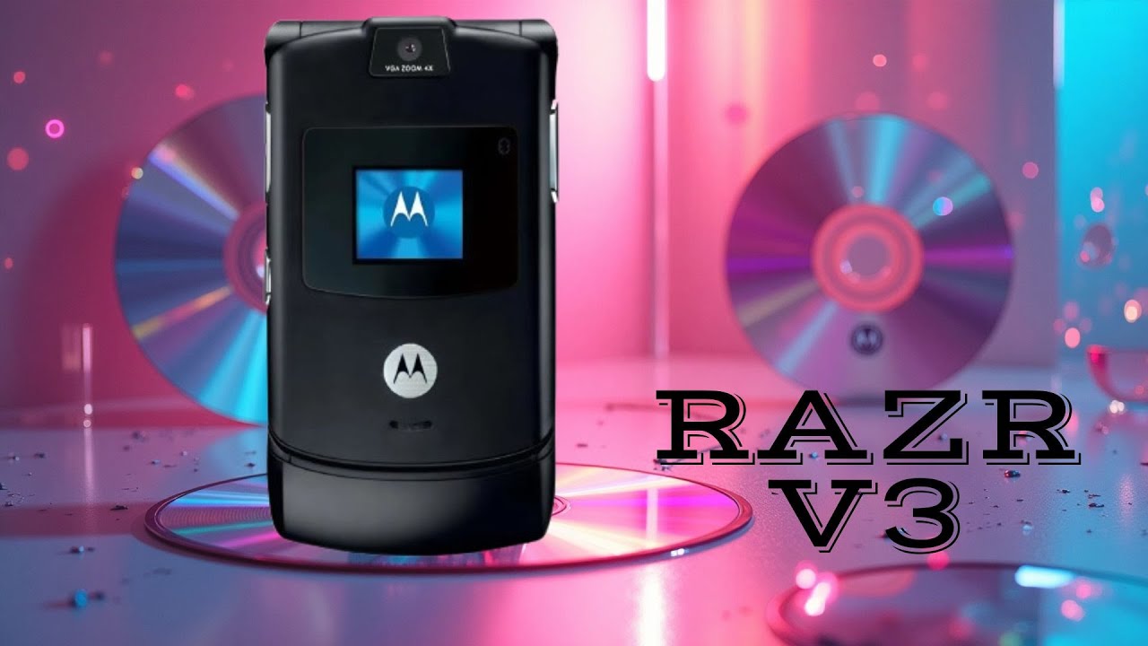 MOTOROLA RAZR V3. ORIGINAL! The COMPLETE set! Unboxing. REVIEW