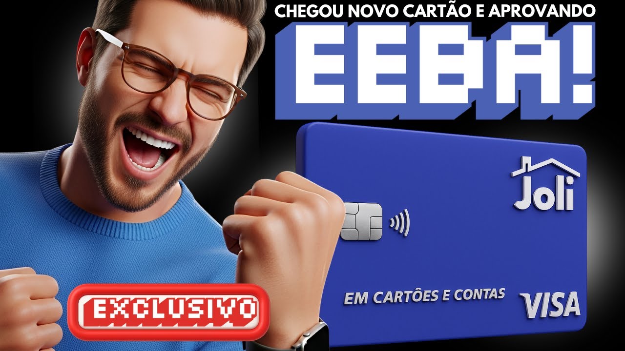 O CART&Atilde;O JOLI VISA ACABOU DE SER LAN&Ccedil;ADO E J&Aacute; T&Aacute; APROVANDO NA HORA PELO WHATSAPP, CONFIRA!
