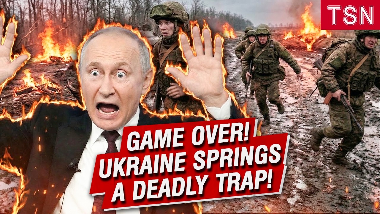 Русские сдались! Беспилотник привёл их в плен!