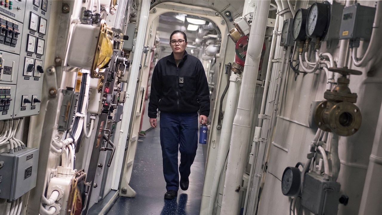 Surviving the Storm With US Navy Sailors Aboard a Massive Warship