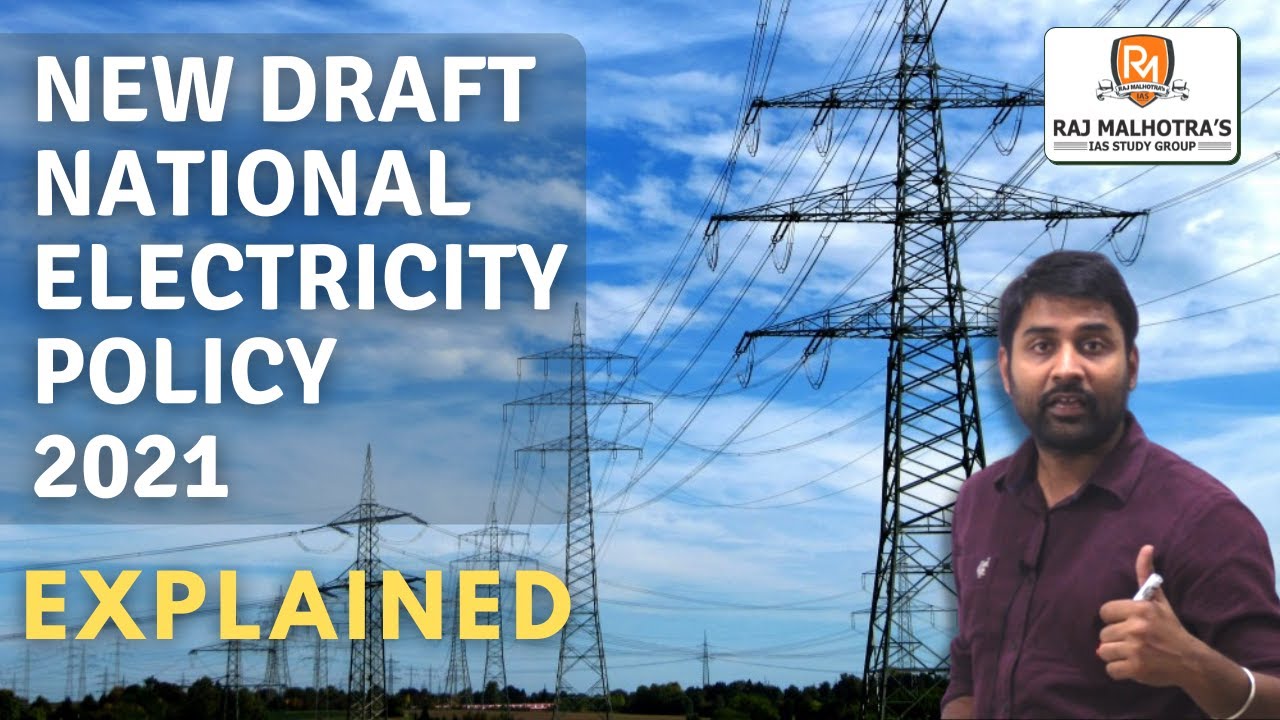 New Draft National Electricity Policy 2021 | Current Affairs | Explained |