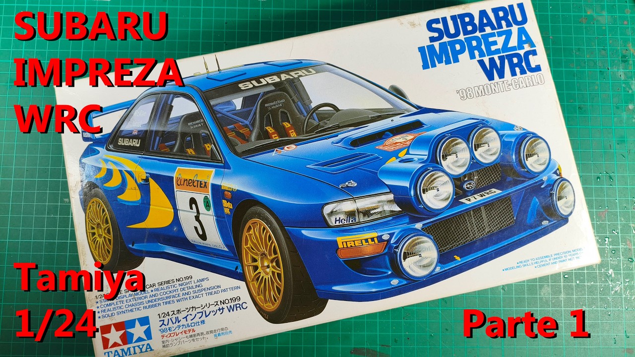 Subaru Impreza WRC 1/24 Parte 1