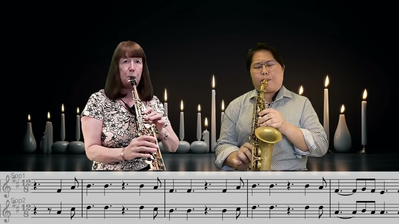 Hallelujah Saxophone Duet Cover