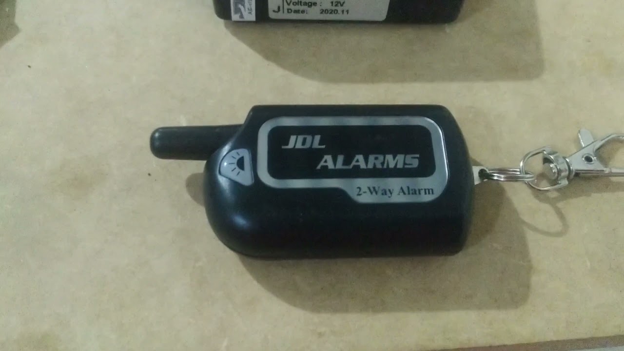 FUNCIONES ALARMA DOBLE VIA JDL PARA MOTO