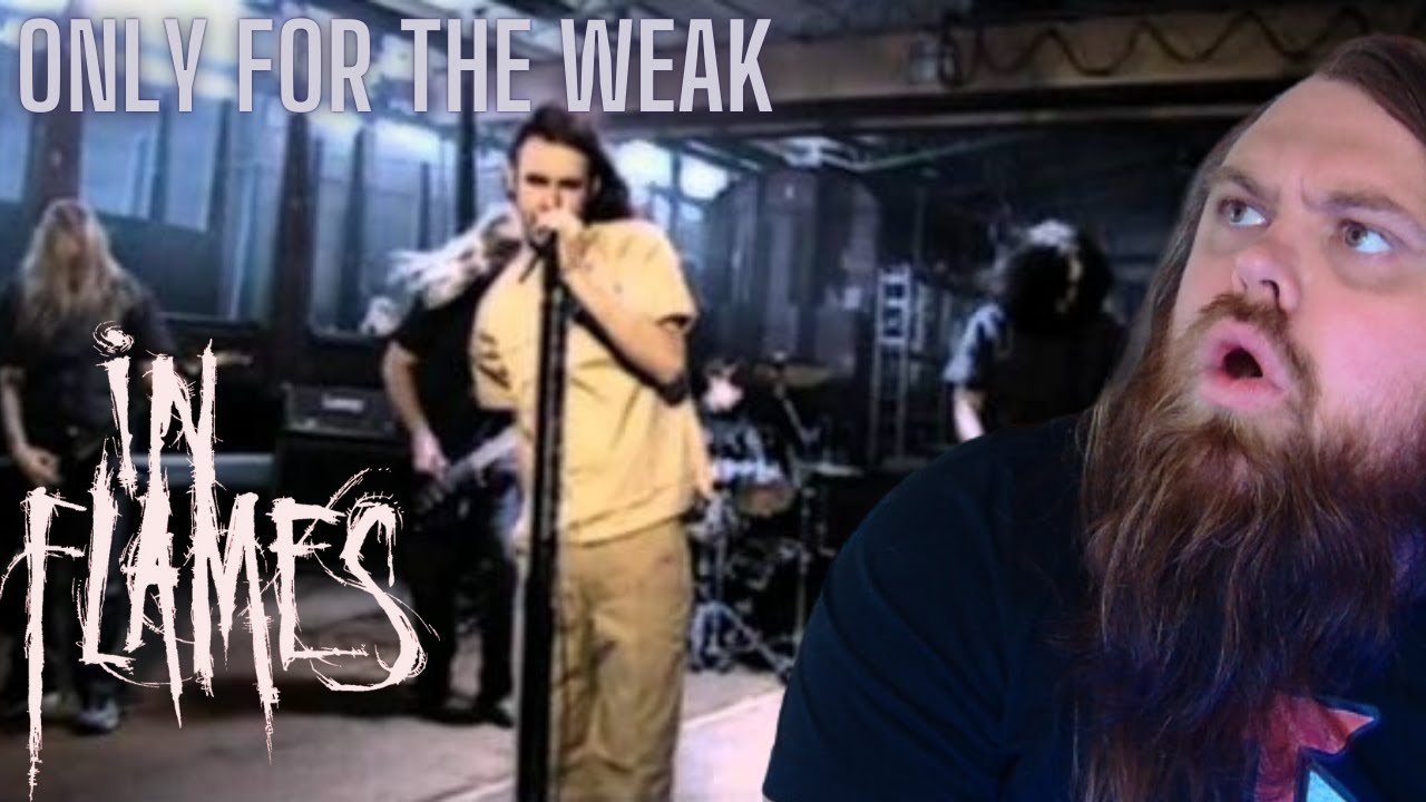 Soo Amazing and HEAVY! IN FLAMES - Only For The Weak (REACTION)