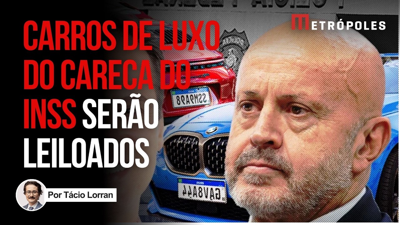Mendon&ccedil;a manda leiloar carros de luxo do Careca do INSS e Camisotti