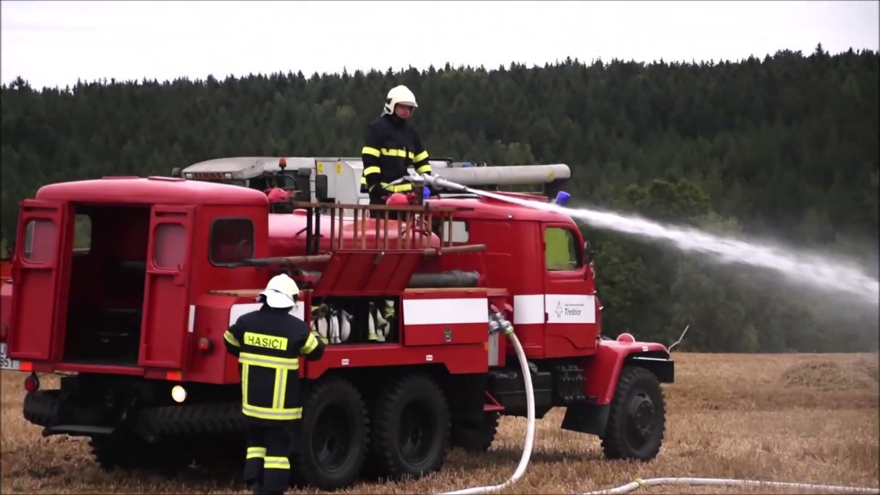 Praga V3S požární výjezd SDH Třeštice
