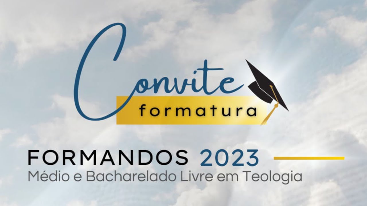 Formandos 2023 - Médio e Bacharelado Livre em Teologia - ESTEADEB