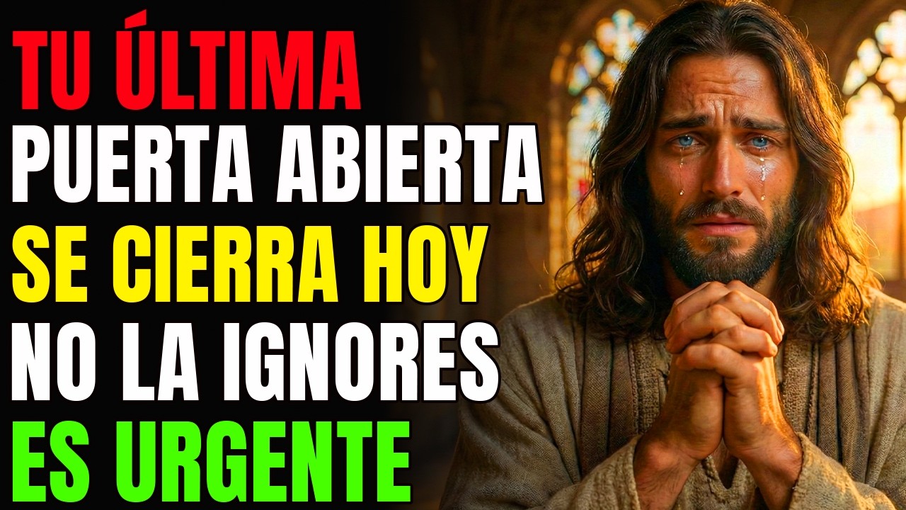 DIOS DICE: ESTA ES TU ÚLTIMA PUERTA ABIERTA—HOY CAMBIA TODO...| MENSAJE DE DIOS HOY