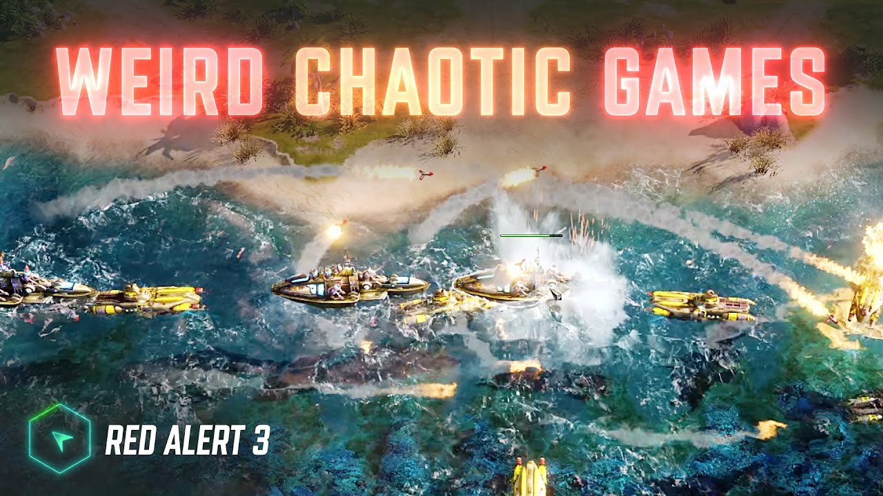 4 Action Packed Games - Red Alert 3 (Live Stream VOD)