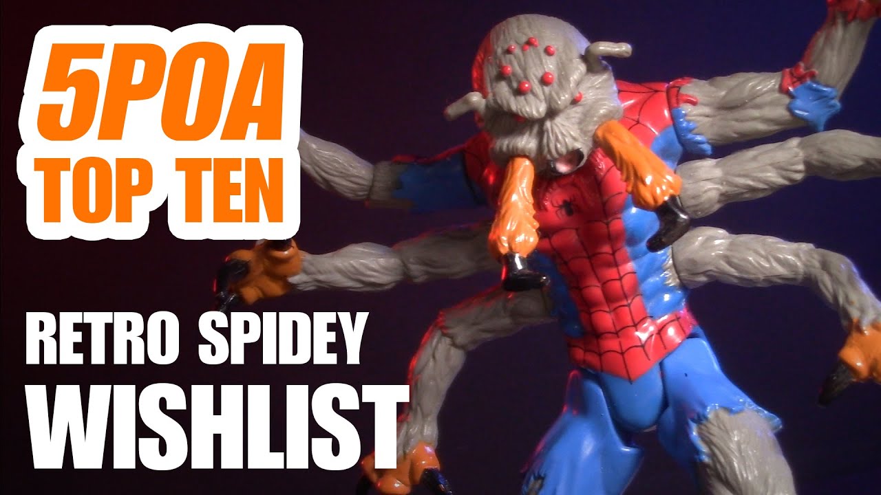 Top 10 Marvel Legends Retro Card Animated Series Spider-Man Wishlist - 5POA Top Ten