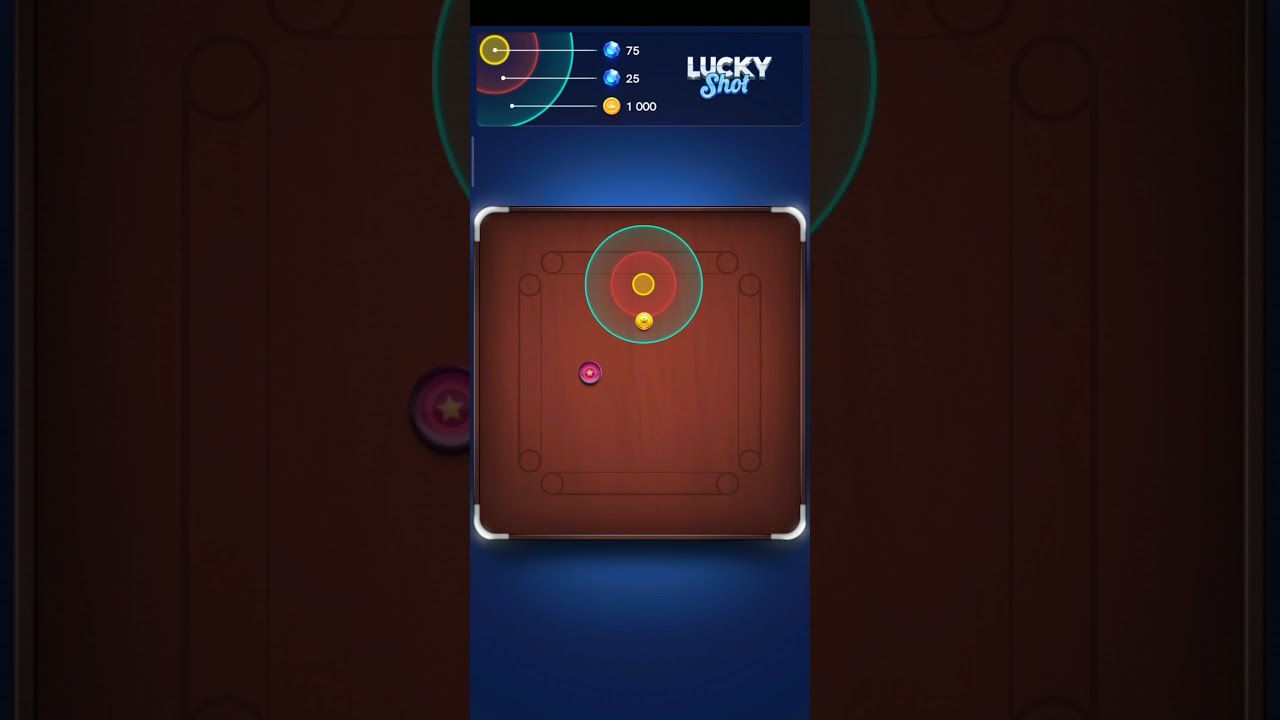 lucky shot#13 || carrom pool || Master nice shot || perfect shot #shorts #gaming #win