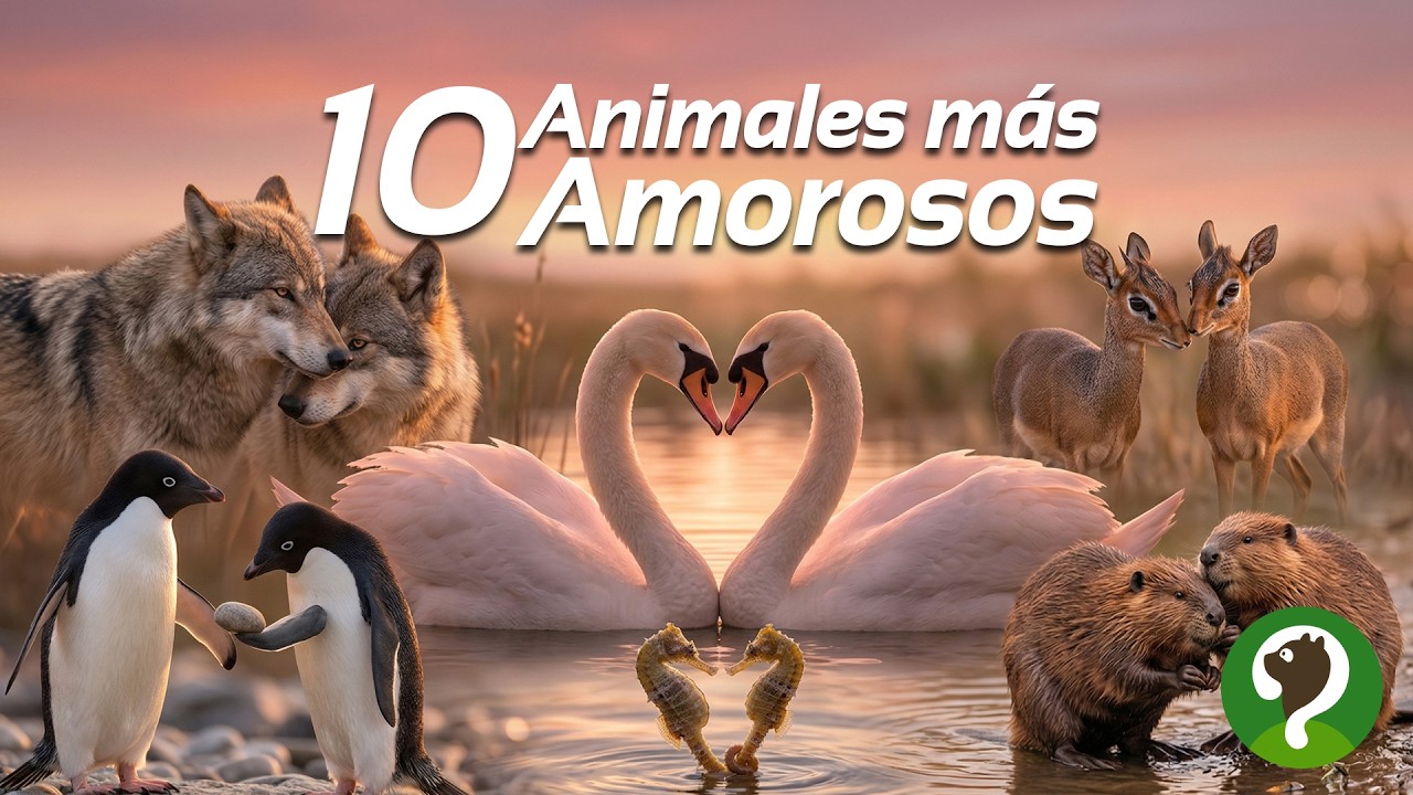 Los 10 animales más amorosos del mundo: curiosidades que no creerás