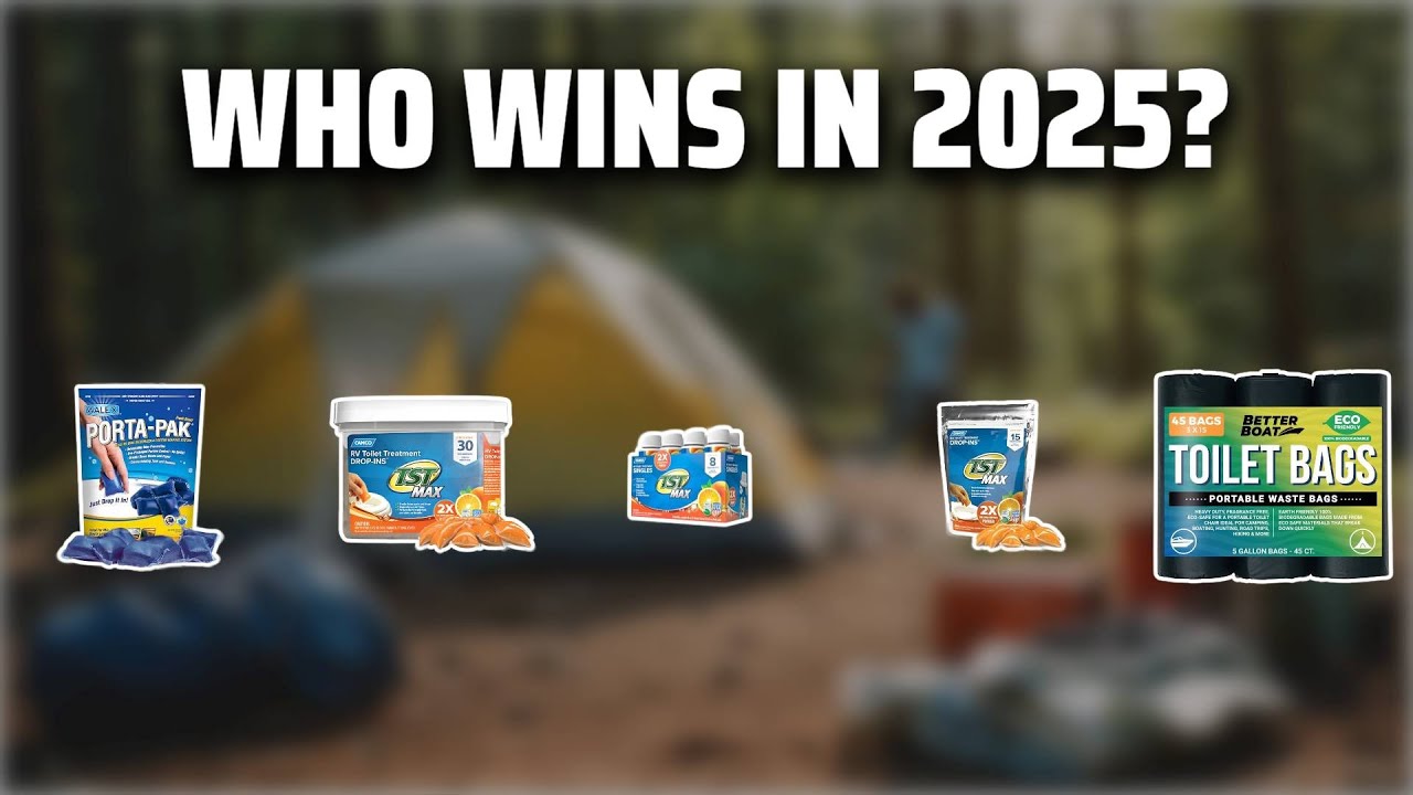 The Top 5 Best Portable Toilet Chemicals in 2025 - Must Watch Before Buying!