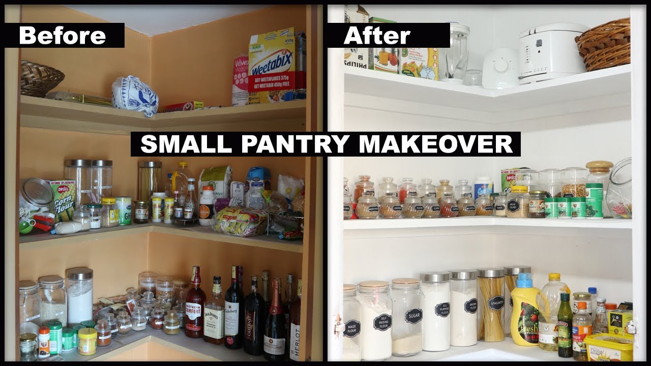 Small Pantry Makeover On A Budget | Part 1