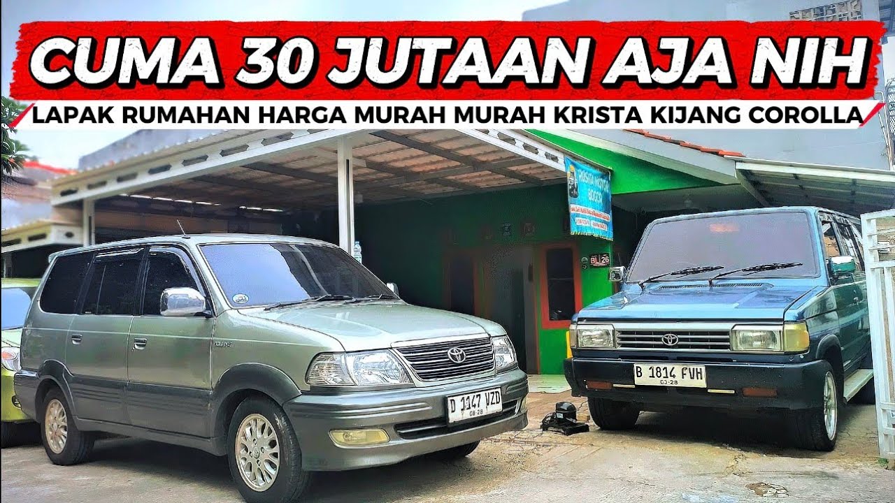 Obral Buka Harga modal nih.. Jual termurah 30 Jutaan aja Kijang Krista Avanza Innova di Rosita Motor