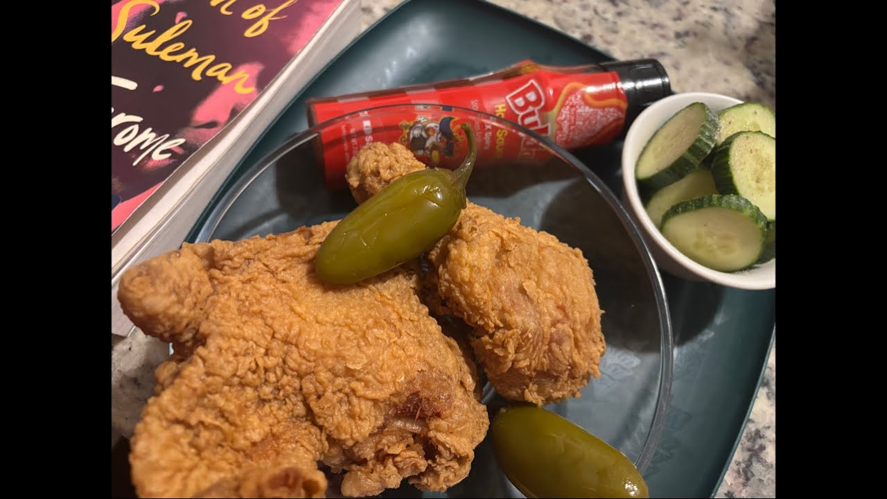 It’s MeLissaB is live! Long Day! 2X Spicy Church’s Chicken and a Book 📕 🍗 