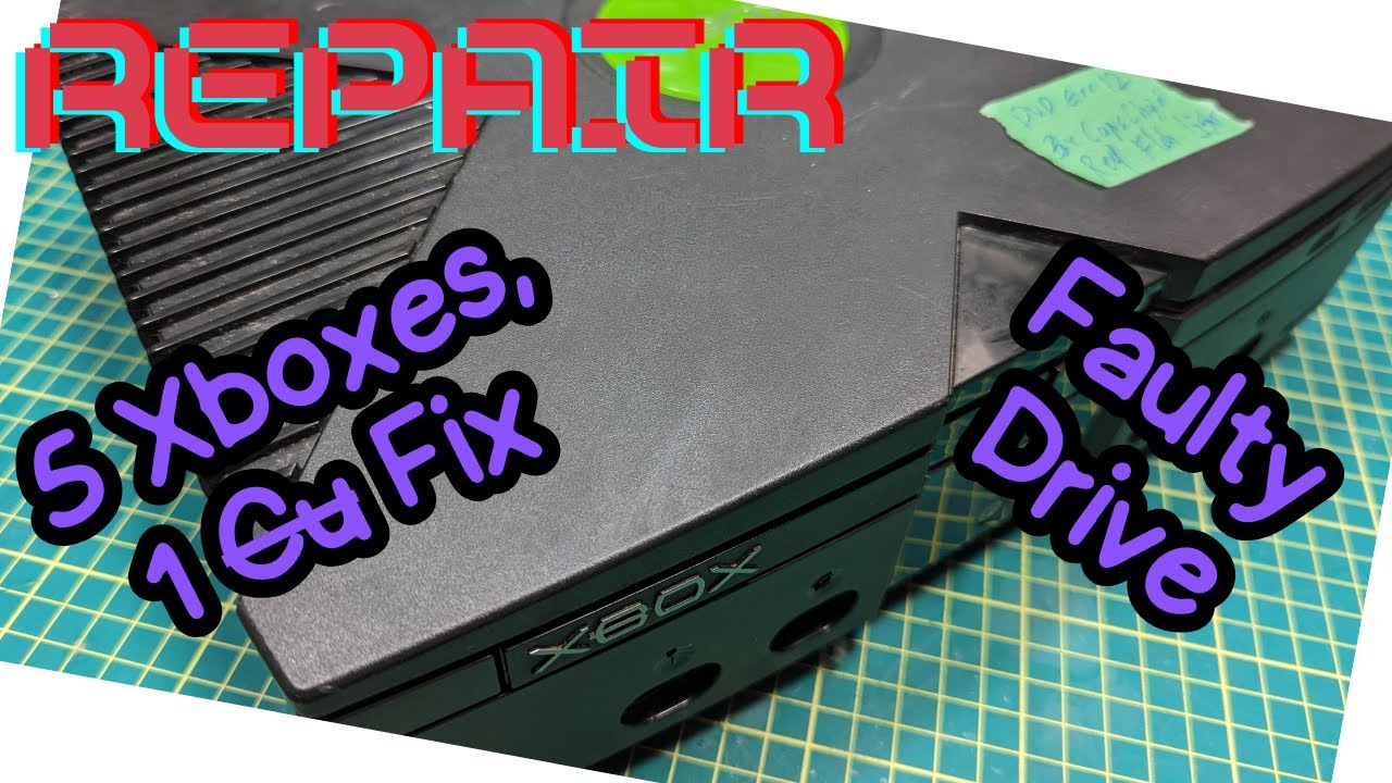 Repair Attempt: Original Xbox With a Bad DVD Drive, Take 2