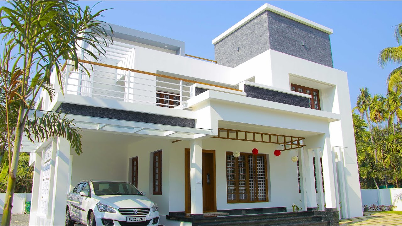 COMPLETED PROJECT - CONTEMPORARY2410 SQFT -LAIJU PARAVOOR ( SHINE BUILDERS CONSULTANCY- 9447730104 )