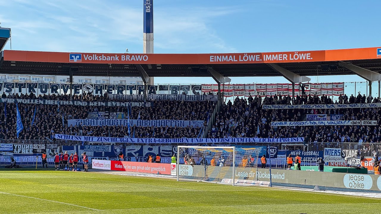 16.03.2025 | Eintracht Braunschweig - Hertha BSC | 2. Bundesliga