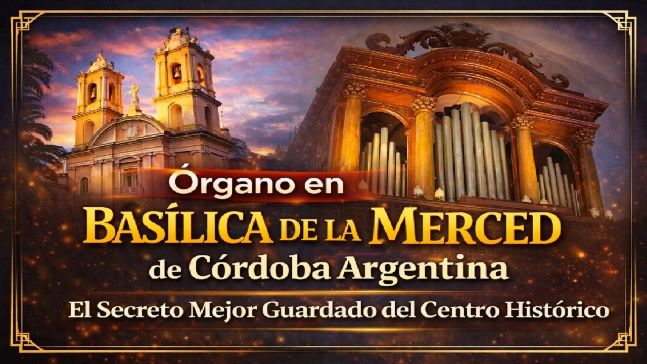 Órgano Basílica de la Merced: el secreto mejor guardado del centro de Córdoba.