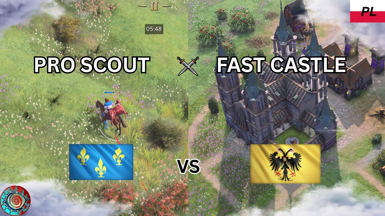 Age of Empires IV Rankingowe - Przeciwnik Pozwala Na Granie Pro Scoutów :D