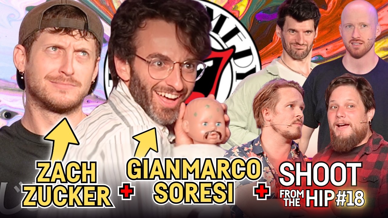 Shoot From The Hip #18 - Gianmarco Soresi and Zach Zucker | FULLY IMPROVISED COMEDY SHOW