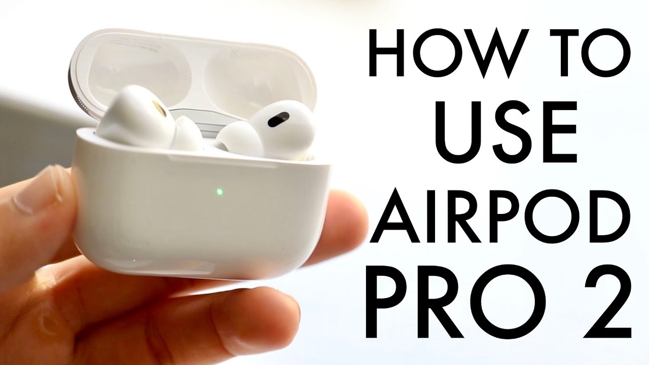 How To Use AirPod Pro 2! (Complete Beginners Guide)