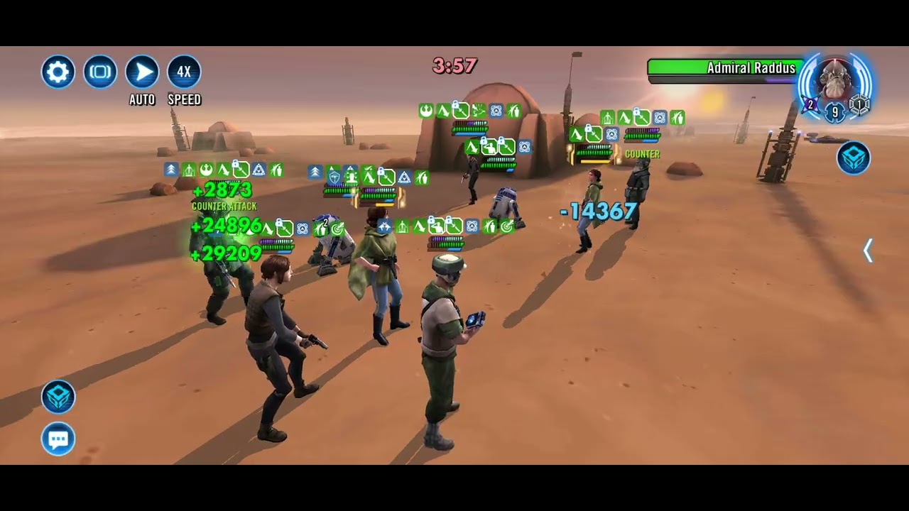 Leia 🪞 gac 5v5 swgoh 