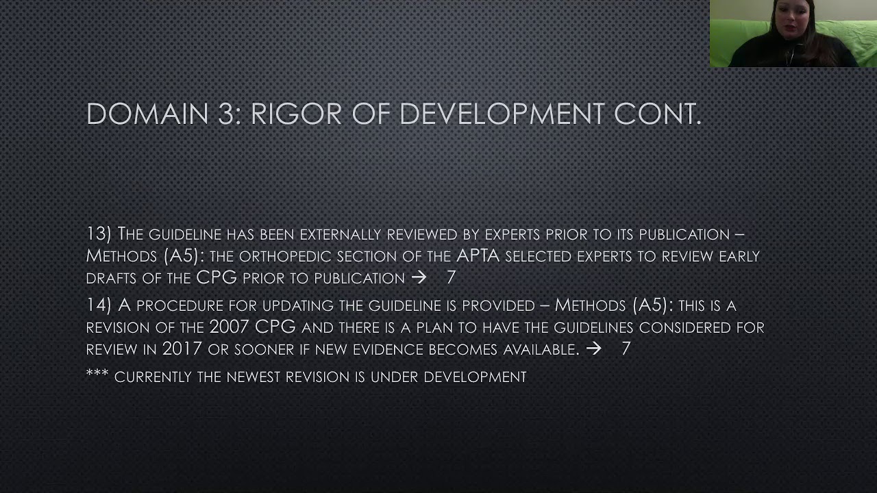 AGREE II Tool